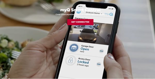 myq app til garasjeportåpner | bygghjemme.no